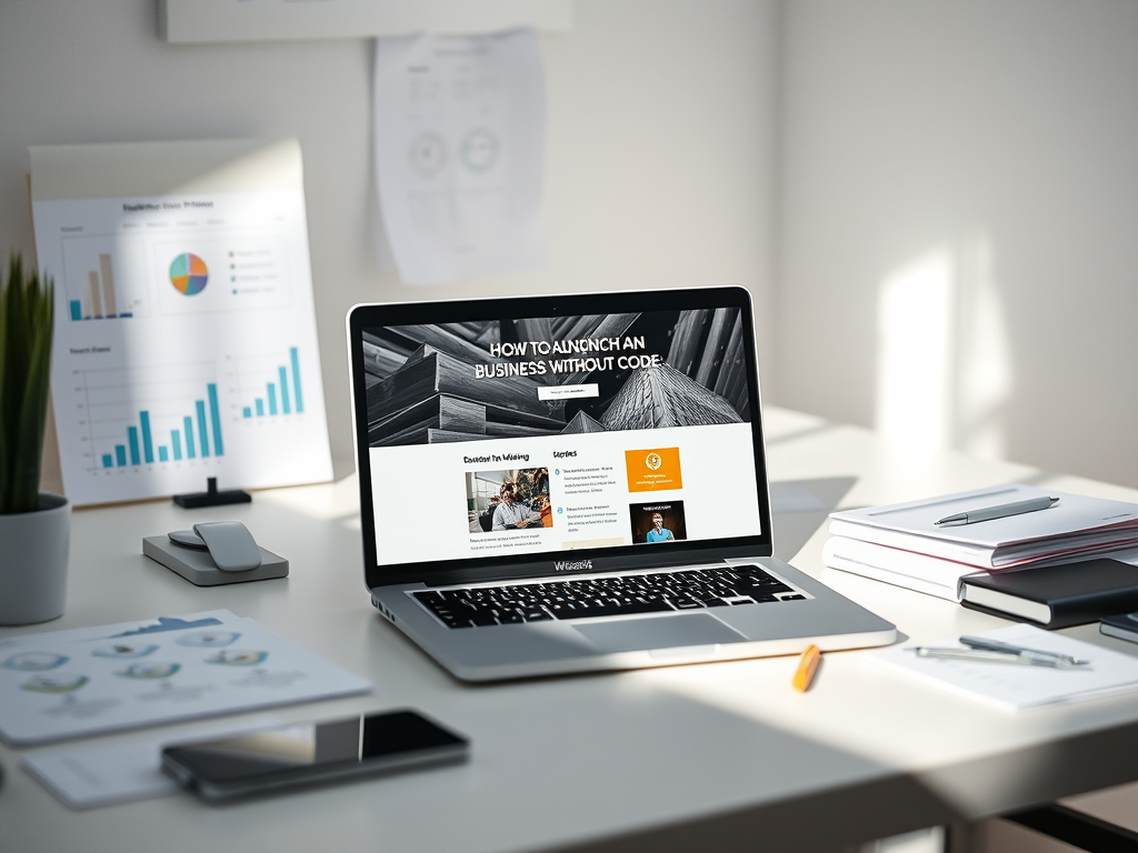 How to Launch an Online Business Without Code